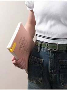 1PC Semn de carte de citire | Urmărire automată a paginii | Clip de marcaj inovator din silicon moale, portabil și elegant, minimalist, multifuncțional | Perfect pentru toate cărțile, cărțile de lucru, atlasele | Cadou ideal pentru colegii de clasă și cadou motivațional de învățare pentru copii.