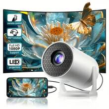 YK200 Portable Projector ,Be Applicable To Outdoor HDTV/USB/AV/SD Card ,Better Gift For Children , Can Upgrade Your Movie,TV&Gaming Experience Easy To Carry, Can Be Enjoyed Anytime, Anywhere Mini Portable  Projector,Can Upgrade Your Movie,TV&Gaming Experience With HD Compatible With HDTV/USB/AV/SD Card,Etc. - Xem 5