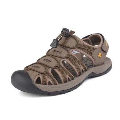 Men' S Sandals, Sport Outdoor Sandals Casual Summer Athletic Beach Sandals For Travel, Walking And Hiking With Durable Closed Toe Shoes