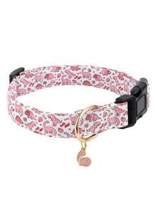 1pc Cute And Distinctive Patterns Dinosaur Bee Cow Pet Collar For Small Medium Large Dogs Adjust Buckle Dog Collar For Indoor And Outdoor Use - Multicolor - View 17