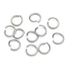 1000pcs 304 Stainless Steel Open Jump Rings - For DIY Earrings, Necklaces And Bracelets - Closed Ring - View 4