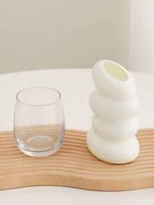 قطعة واحدة من الزهريات الإبداعية على طراز INS ، ذات شكل حجري فاخر وراقي ، زخرفة منزلية من البلاستيك لترتيب الزهور في غرفة المعيشة والمدخل ، ديكور منزلي ، لوازم مدرسية