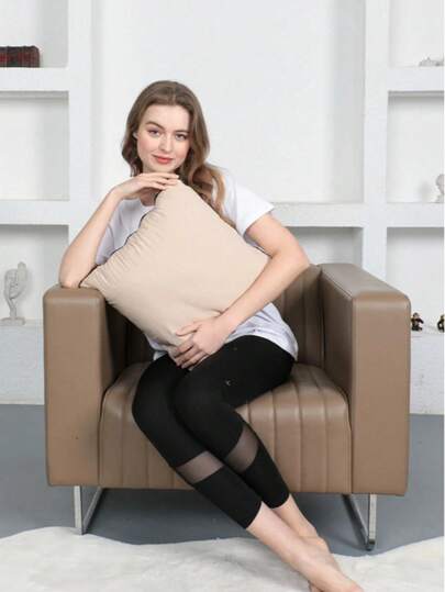 Welsoft Toffy TV Blanket Cushion Matryoshka Cream, Multi-Use
