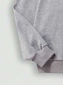 Sudadera de hombros caídos para mujer, estampado de artista mexicana, cuello redondo, holgada, para primavera y otoño, Super David Clothes