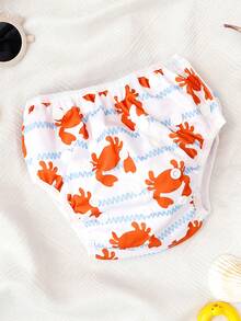 1PC Reusable Baby Swim Diaper Adjustable Washable Swim Underwear - Multicolor - View 13