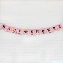 1 套“是个女孩”派对横幅字母婴儿淋浴彩旗 S 适合生日派对，完美的洗礼装饰 - 1套 - 查看 11