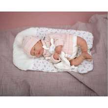 Muñecas Arias Arias Reborn Doll 45 cm Daira con Cuscino e Dou Dou (Occhi Chiusi) (Arias Dolls 98190) ✅ Consegna 24/48 ore in Spagna (penisola)
