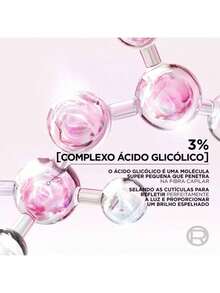 Creme para Pentear Super Gloss Loréal Paris Elseve Glycolic Gloss 250ml - Rosa Bebê - Visão 4