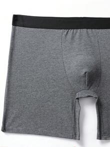 10pz media y larga algodón Bóxer Hombre Pantalones cortos de Boxeo de media y larga duración calzoncillos masculinos calzoncillos masculinos cómodos pantalones cortos de boxeo masculino tirantes calzoncillos calzoncillos - Multicolor - Ver 9