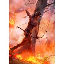 1pc Wall Arts Posters Game Hot Vedio Game Poster HD Printed Canvas Painting Wall Art Pictures Modern Gamer Room Home Club Decor Gifts Without Frame/With Frame ,Wall Art With Frame - Multicolor - View 30