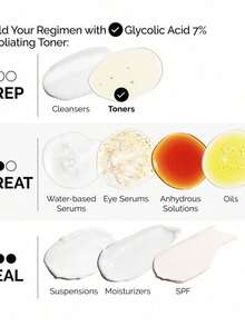 Loción Glycolic Acid 7% Toning The Ordinary Solución tónica normal 7% ácido glicólico normal 240ml emulsión 7% ácido glicólico solución tónica normal exfoliante Tipo de piel Mixta 240mlExfoliante 240 mL Para Todo tipo de Piel de Noche - Toner - Ver 8