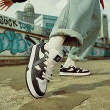 XTEP Maxx Board Shoes Women's Breakdance Team Same Style Versatile Flat Shoes Casual Sports Shoes 876118310010 - Black/Sail White - View 8