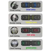 Home Exercise Equipment, Multifunctional Push Up Trainer, Fitness Floor, Chest Muscle Exercise Professional Equipment, Fat Burning Intensity Training, Arm Weight Training For Men And Women, The Best Choice(4-Piece Set) For Daily Training Gym Accessories