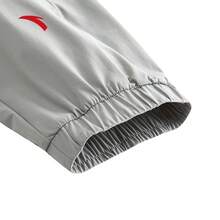 Anta 女士高腰丝质面料训练运动裤，夏季新款透气抽绳慢跑裤