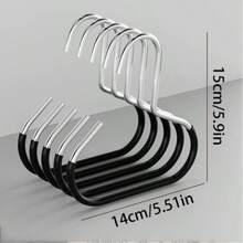 1pc/2pcs Round Circle Scarf Holder, Multifunctional Minimalist Tie Rack, Creative New Hanger Hook, Anti-Slip Coated Rust-Proof Scarf/Towel Rack For Home Storage - Multicolor - View 8