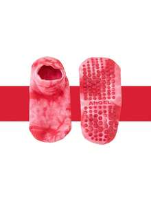 1 Pair Fashion Tie-Dye Anti-Slip Yoga Socks, Silicone Non-Slip Floor Socks, Anti-Slip Sports Fitness Socks, Dance Boat Socks, Pilates Anti-Slip Ankle Socks - Multicolor - View 7