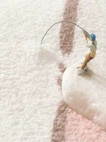 1pc Best Selling Modern Abstract Oval Bedroom Carpet, Living Room Carpet - 12mm Thick 100% Polyester Pile With Non-Slip Backing, Soft & Comfortable Plush Feel, Pill & Lint Resistant - Great For Home Decor, Living Room, Bedside, Bedroom, Bathroom, Kitchen, Laundry Room, Area Rug | Minimalist Decorative Floor Mat Soft Touch Pad - Holiday Decoration, Room Decor, All Season Use