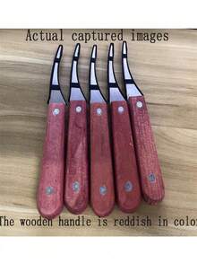 1pc Stainless Steel Double-Sided Fish Scale Remover, Kitchen Tool - Multicolor - View 11