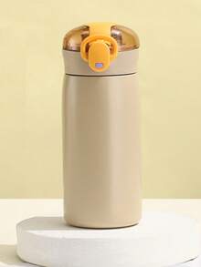 1pc Customized Name Stainless Steel Water Bottle With Silicone Straw, Personalized 320ml Insulated Tumbler, Customized Stainless Steel Leak-Proof Water Bottle, Ideal Gift For Back To School, Birthday, Graduation, Suitable For Boys, Girls, Teens - Multicolor - View 7