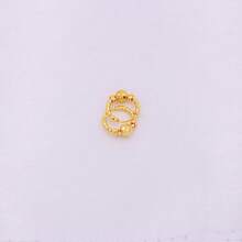 Earrings Gold Plated Small Round Earrings Fashion Jewelry For Woman Gifts Hoops Piercing Gold Earrings Piercings Accessories