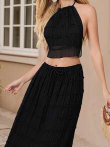 Women Tank Tops & Camis - Black - View 7