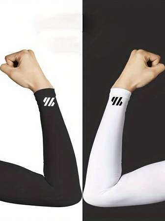 أكمام صيفية من الحرير الجليدي للوقاية من أشعة الشمس، أغطية ذراع للحماية من الأشعة فوق البنفسجية للقيادة والدراجات والأنشطة الخارجية، تصميم أنيق وكاجوال، مصنوعة من النايلون، مناسبة للربيع والصيف والخريف، أغطية الذراع، هدايا للرجال