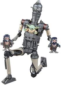 Star Wars: The Mandalorian - Black Series - Deluxe IG-12 & Grogu Action Figure 2-Pack  [COLLECTIBLES] Action Figure, Collectible - Multicolor - View 4