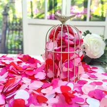 6000pcs/Set White Heart Shape Confetti Pieces For Wedding And Engagement Party, Valentine's Day Heart Confetti, Wedding Gift, Love Confetti, Balloon Filling, Suitable For DIY Celebration, Confetti, Wedding Decoration - Multicolor - View 8