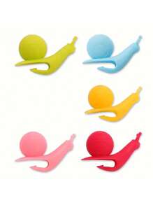 1/5pcs Snail Shaped Silicone Tea Infuser - Small Kitchen Tool For Tea Lovers, Perfect Decoration For Teacup, Hanging Tea Bag, Great Gift For Wife & Friends Back To School