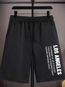 Pantaloncini sportivi casual e ampi per ragazzi, adatti per la primavera e l'estate.