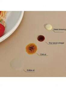 1/2 Peças Jogo Americano de Mesa Antiderrapante e Resistente ao Calor, Impermeável, Placemat de Cozinha e Jantar, Porta-copos de Couro Sintético, Suprimentos para Casa