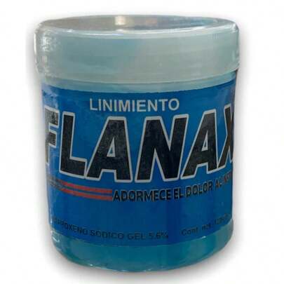 Flanas es una pomada  que puede ayudar a aliviar el dolor muscular 1pieza(no es medicamento)