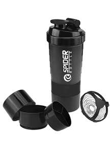 Sports And Fitness Multifunctional Mixing Cup 550ml - Black - View 8
