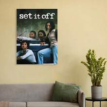 Framed Set ItOff Classic Movie Poster Posters Canvas Posters Album Cover Music Movie Posters Wall Art Decor Prints Classical For Home Bedroom Bathroom