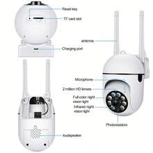 Cámara WiFi 1080P Cámara Monitor De Seguridad Inalámbrica - Tipo de Enchufe A USA (110-127V) - Ver 5