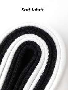 4 Pairs Kids Sports Knee High Socks, Thin Breathable Fabric, Soft Comfortable Elastic, 2 Black 2 White, Medium/Small Children, Summer - Multicolor - View 3