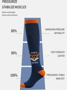 5 Pairs/1 Pair Women Cute Animal Pattern Compression Socks, Fashion Professional Outdoor Sports Micro-Compression Socks Suitable For Running, Cycling, Skipping, Camping, Hiking - Multicolor - View 3