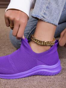 Elastyczne wsuwane trampki dla mężczyzn/kobiet, wygodne codzienne buty sportowe bez sznurówek, lato 2025 nowość