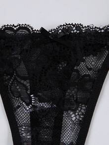 Bộ 15 quần lót ren gợi cảm có thể điều chỉnh eo G-String/Quần lọt khe cho nữ, Màu kẹo - Nhiều màu - Xem 8