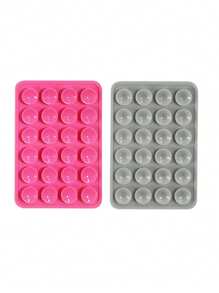 10pcs Double-Sided Silicone Suction Cup Upgrade Suction Cup Card Package Square Single Sided Phone Suction Cup Holder Adhesive Phone Case Holder Silicone Phone Accessories For Women For Men Wallet Mini Wallet Purse Wallet Magsafe Wallet Card Wallet