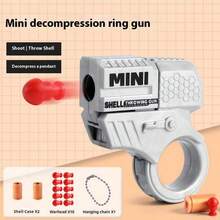 1 套秘密特工戒指 - 减压玩具 - 旋转环玩具 - 逼真 - 可发射玩具 - 生日礼物 - 复活节礼物 - 完美礼物 - 礼品 - 玩具 - 复活节