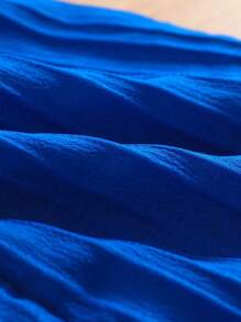 1 Stück strukturierter leichter Jumpsuit für Kleinkinder, Sommer