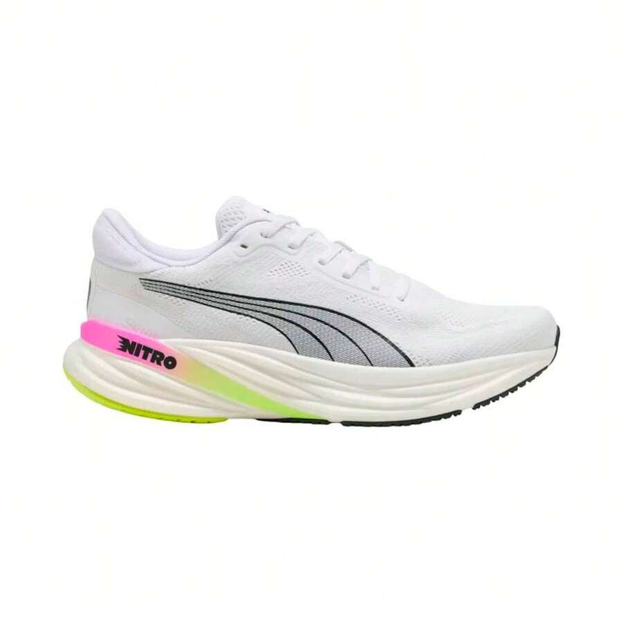 PUMA Magnify NITRO 2 - Fashionable Versatile Casual Sneakers - White - View 1