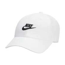 Nike 2025 男女通用 UNK CLUB CAP UCBFUTWSL Snapback 帽子，FB5368-100 - 白色 - 查看 1