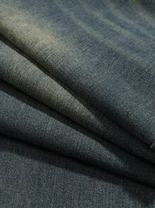 Y2K Vintage Style Men's Black Retro Washed Loose Wide Leg Baggy Jeans Straight Leg Loose Jeans, Perfect Gift For Husband, Boyfriend