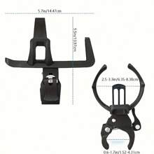 Portabotellas de bicicleta, soporte para taza de agua de rotación de 360 grados multifuncional, accesorios de equipamiento para montar, apto para bicicletas, scooters, bicicletas de montaña