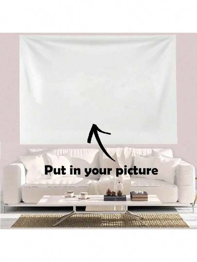 1pc, Customizable Personalized Tapestries, Customizable Images, Fashionable Home Decor, Suitable Gifts For Both Men And Women Mother's Day Graduation, Multi-Functional, Modern, Custom, Personalized, Unique, Ideal Gifts For Him, Ideal Gifts For Her, Boyfriend, Dad, Girlfriend, Mom, Family, Friends, Tea Room, Home, Garden, Office, For Anniversaries, For Valentine's Day, For Mother's Day, For Birthdays, For Father's Day, For Graduation, For Weddings, For Housewarming, Home Refresh, Customized Posters, Warm Ambience, Fall Decor