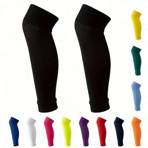 Football Socks With 12 Color Options, Suitable For Both Men And Women, Designed To Prevent Friction And Provide Pressure Support For Sports Like Football, Basketball, Cycling, Climbing, And Hiking.