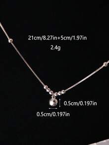 1件精美奢华双蝴蝶结设计手链，情人节礼物 - 玫瑰金 - 查看 10