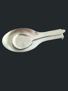 1/2/3PCS Fish Shape Stainless Steel Spoon Rest Food Clip Hot Pot Spoon Tray Hotel Restaurant Kitchen Utensil Holder Shelf Tray.Buffet Spoon Rack Set Christmas Gift Back To School